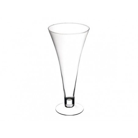 VASO VETRO H.40cm ø18cm SK-311-04