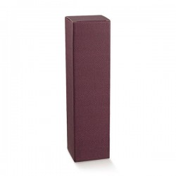 SCATOLA 1 BOTTIGLIA 9x9x34cm SKIN VINACCIA