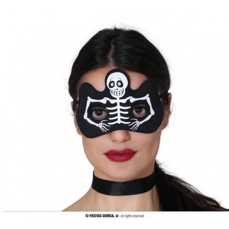 MASCHERA SCHELETRO IN STOFFA
