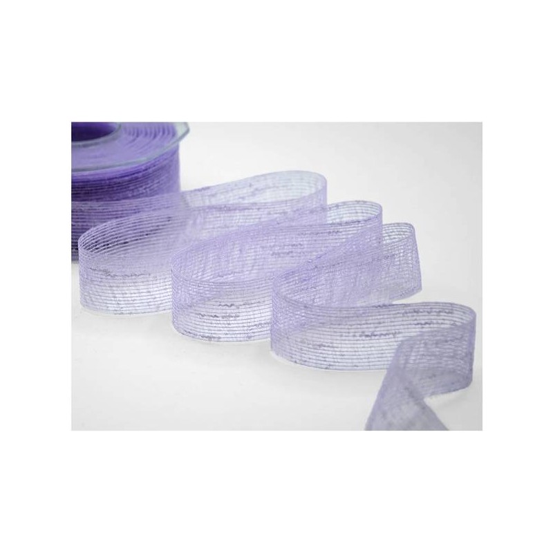 NASTRO VELETTA mm20x25mt COL.67 LILLA