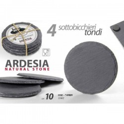 ARDESIA VASSOIO TONDO ø10cm 4pz