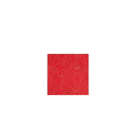 TOVAGLIOLI 25x25cm ELEGANCE RED 15pz