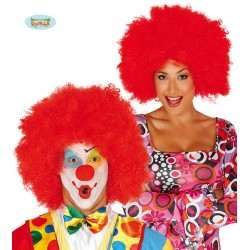 PARRUCCA PAGLIACCIO ROSSA ALTA QUALITA'