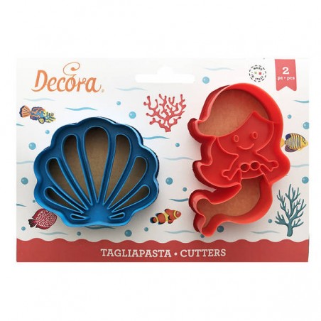 TAGLIAPASTA SIRENA E CONCHIGLIA 2pz