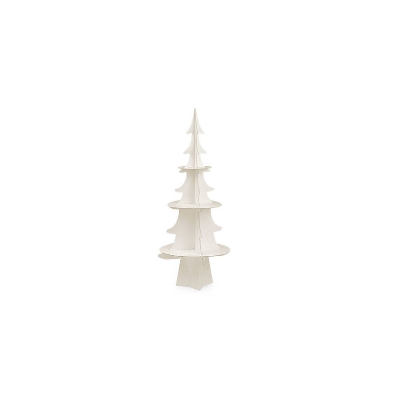 ALBERO IN CARTONE ESPOSITORE H.168cm ARDESIA BIANCO