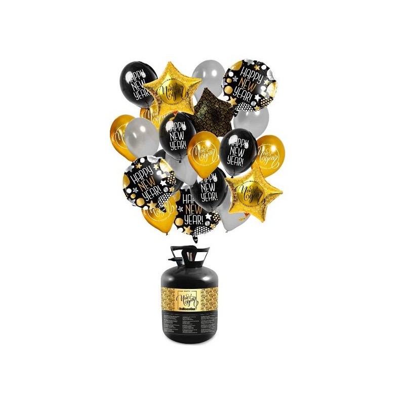 BOMBOLA ELIO NEW YEAR 0,23mc + KIT PALLONCINI