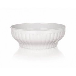 INSALATIERA COSTOLATA BIANCA ø34cm