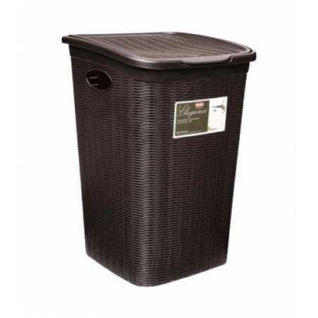 PORTABIANCHERIA ELEGANCE 38x37x54,5h 50lt MOKA