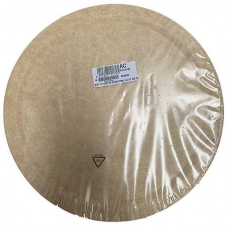 PIATTO PIZZA ø32 BIONATURAL KRAFT AVANA 10pz BIODEGRADABILE