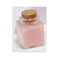 VASETTO 5x5 C/CANDELA PROF. ROSA