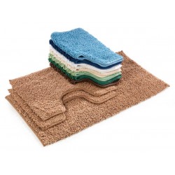 TAPPETI PARURE BAGNO DANUBIO 55X90 3PZ COLOR