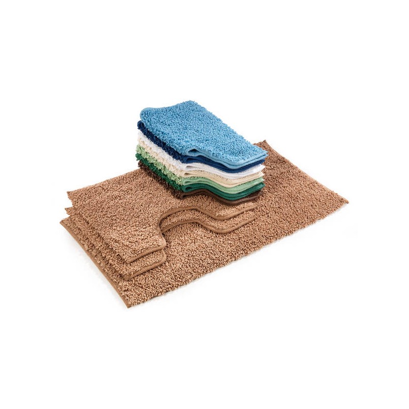 TAPPETI PARURE BAGNO DANUBIO 55X90 3PZ COLOR