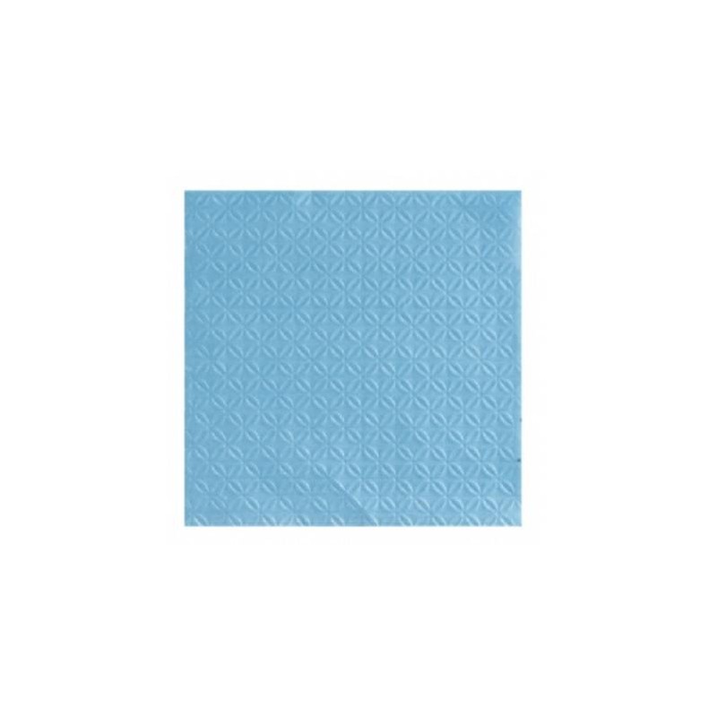 TOVAGLIOLI 33x33 3v DIAMANTE AZZURRO 20pz