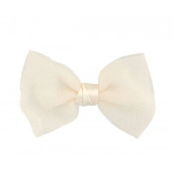 FIOCCO AVORIO IN ORGANZA 13cm 12pz