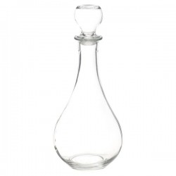 DECANTER VETRO C/TAPPO VETRO 1,27lt