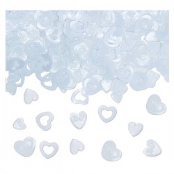 CONFETTI PARTY CUORE BIANCO 15gr