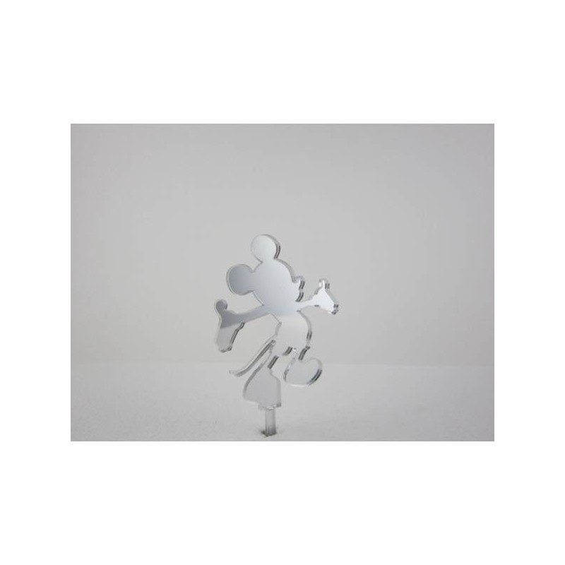 CAKE TOPPER PLEXY TOPOLINO COLORI ASS.TI 1pz