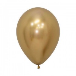PALLONCINO ORO REFLEX 18 46cm 6pz