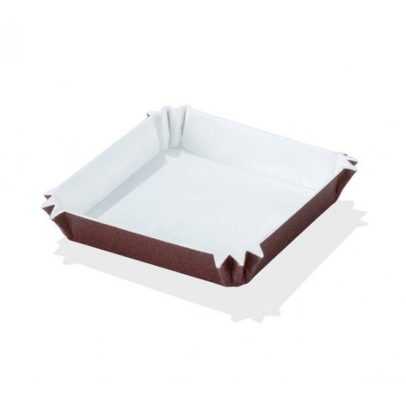 PIROTTINI CUP Q2 39x39x8mm BROWN 160pz