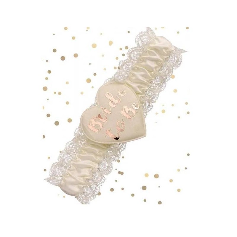 GIARRETTIERA SPOSA ROSE GOLD