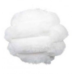 PALLA IN TESSUTO ø10cm BIANCA