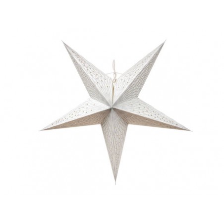 STELLA DI CARTA H.40cm BIANCA