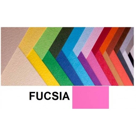 CARTONCINO BRISTOL 50x70cm 200gr FUCSIA FABRIANO