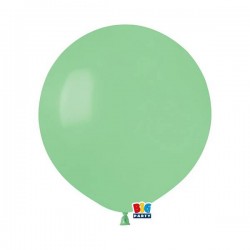 PALLONCINI LATTICE 19'' 48cm VERDE MENTA 25pz