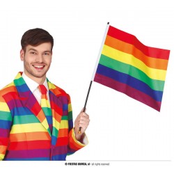 BANDIERA ARCOBALENO 35x45cm