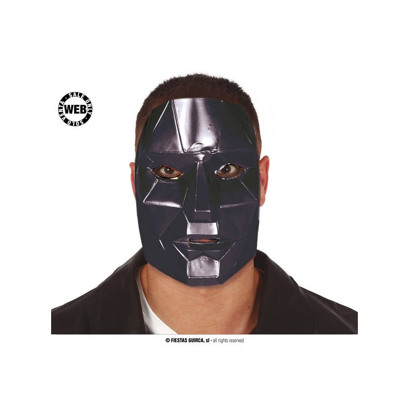 MASCHERA PVC NERA THE GAMER