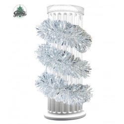 BOA GHIRLANDA ø10cm x 1,80mt ARGENTO