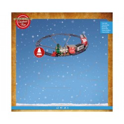 TRENO SU ROTAIE IN PLASTICA C/LED ø274cm