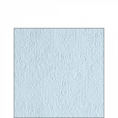 TOVAGLIOLI 25x25cm ELEGANCE CELESTE 15pz