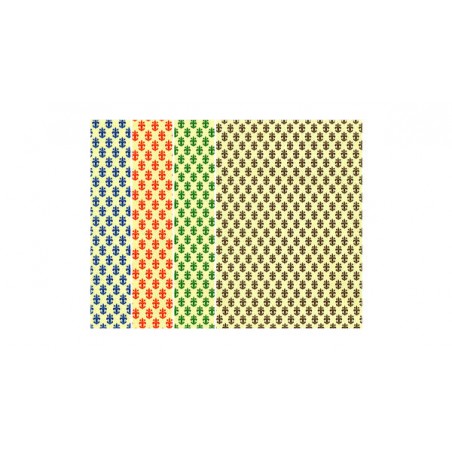 CARTA CASSETTI LAVABILE ASS.TO GIGLI h.50x5mt