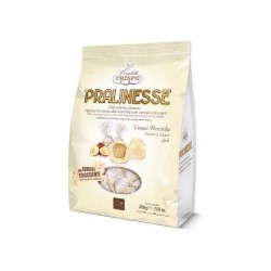 PRALINESSE CIOCCOLATO BIANCO E NOCCIOLA 200gr CRISPO