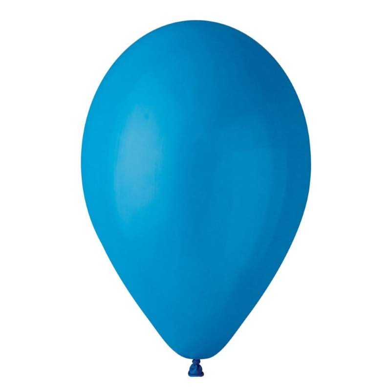 PALLONCINI LATTICE MEDIUM 10 26cm 100pz BLU ELETTRICO