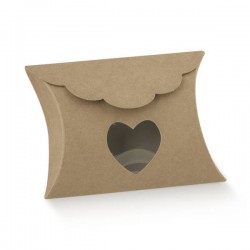 SCATOLA BUSTA C/FORO AVANA 8x8,5x3cm 10pz