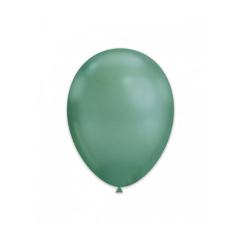 PALLONCINI LATTICE CHROME VERDE 93 13 33cm 50pz