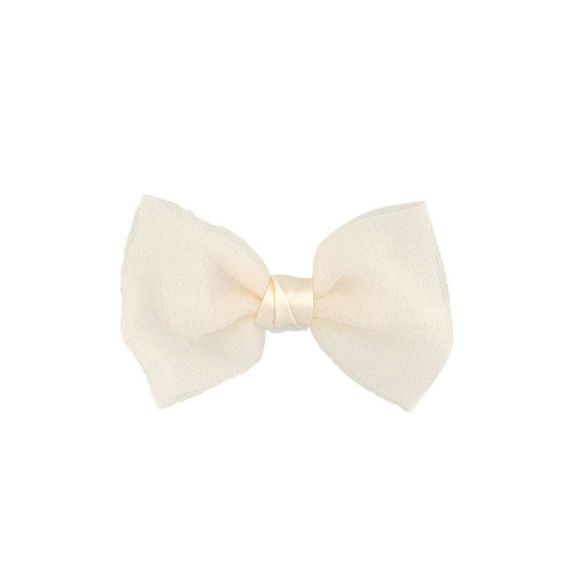 FIOCCO AVORIO IN ORGANZA 13cm 12pz