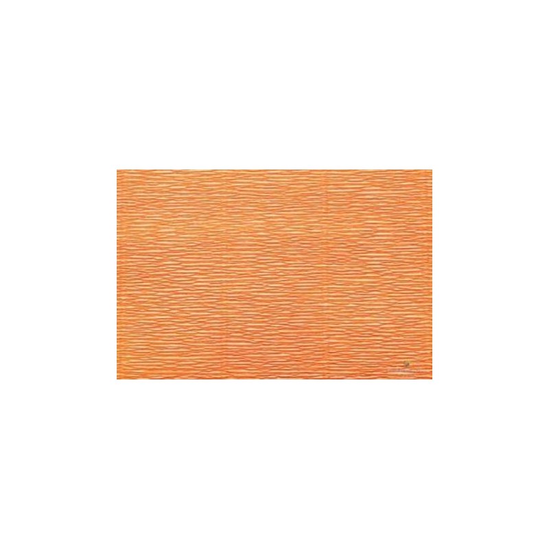 CARTA CRESPA gr.180 ROTOLO cm.50x250 ARANCIONE FLUO 581 CR