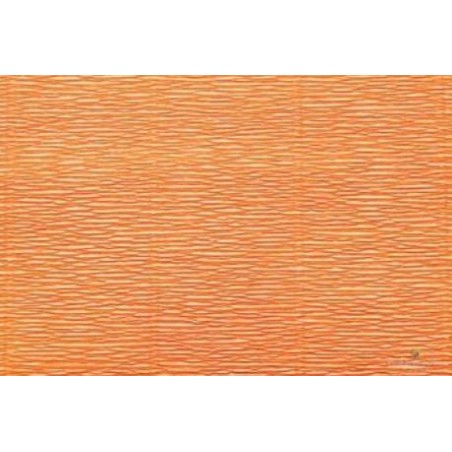 CARTA CRESPA gr.180 ROTOLO cm.50x250 ARANCIONE FLUO 581 CR