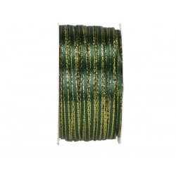NASTRO DOUBLE BORDO ORO mm3x50mt 111-VERDE
