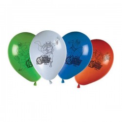 PALLONCINI LATTICE AVENGERS 28cm 8pz