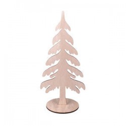 SAGOMA ALBERO LEGNO DA TAVOLO 31cm