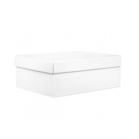 SCATOLA F/COPERCHIO LINEA 1000 32,7x21x11,5cm BIANCO PERLA PORTATA 6kg