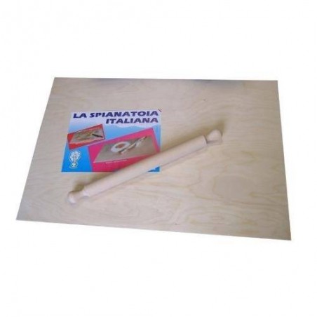 SPIANATOIA LEGNO CON MATTARELLO 50x30x1,2cm ART.112