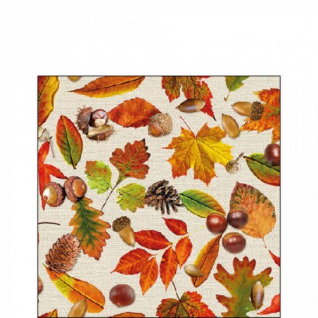 TOVAGLIOLI 25x25 AUTUMN FESTIVAL 20pz