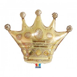 PALLONCINO MYLAR 90x100cm CORONA