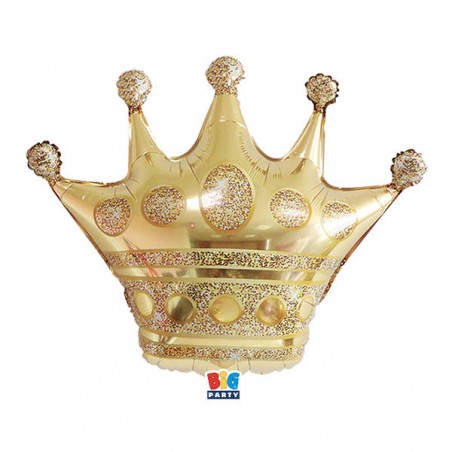 PALLONCINO MYLAR 90x100cm CORONA