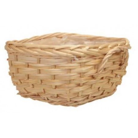 CESTO NATURALE QUADRATO 20x19,5x12cm
